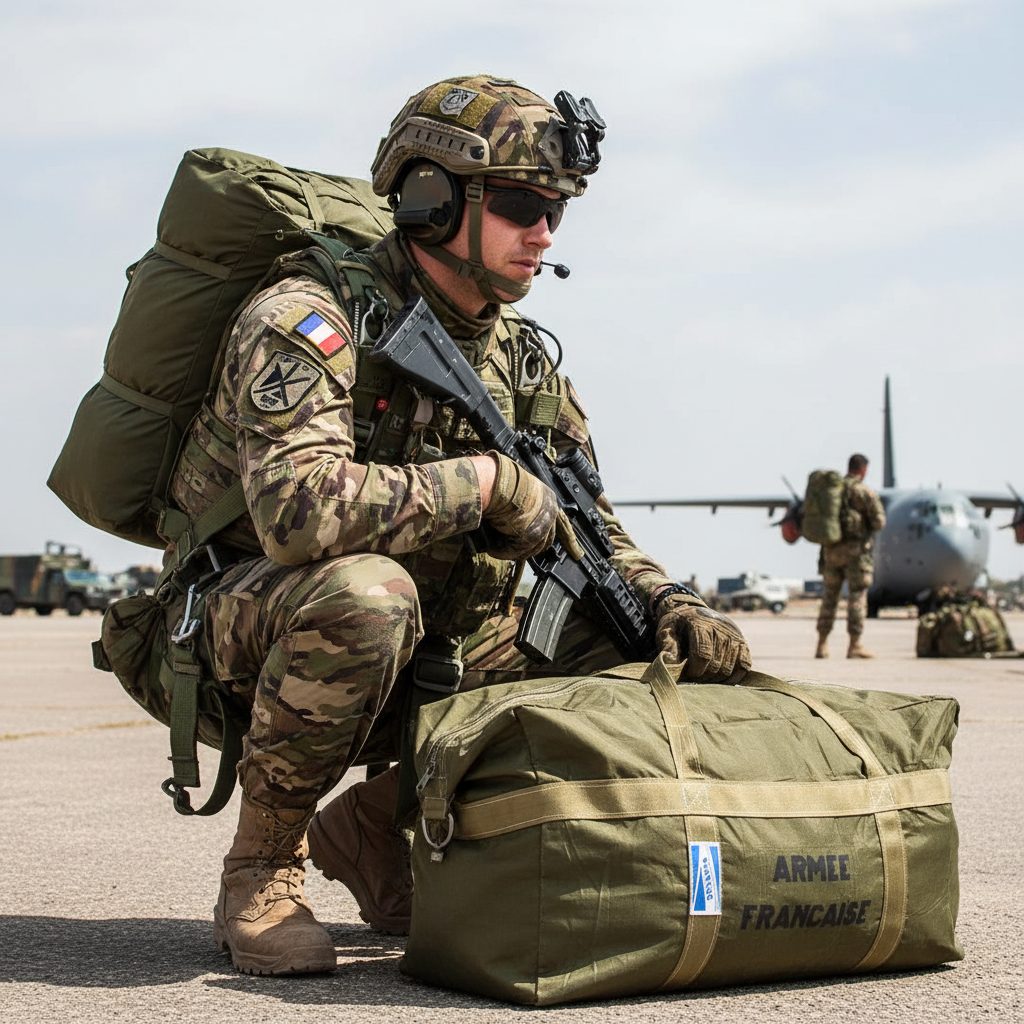 Sac des troupes aéroportées : histoire et utilisation militaire