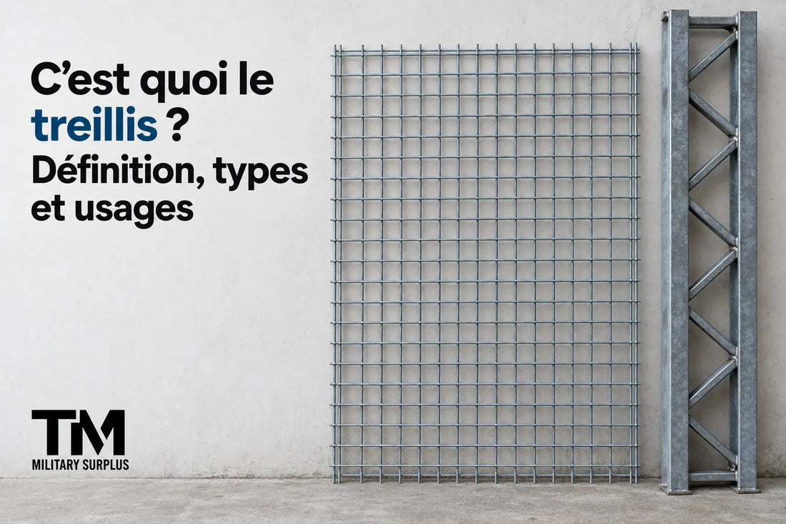 C'est quoi le treillis ? Définition, types et usages
