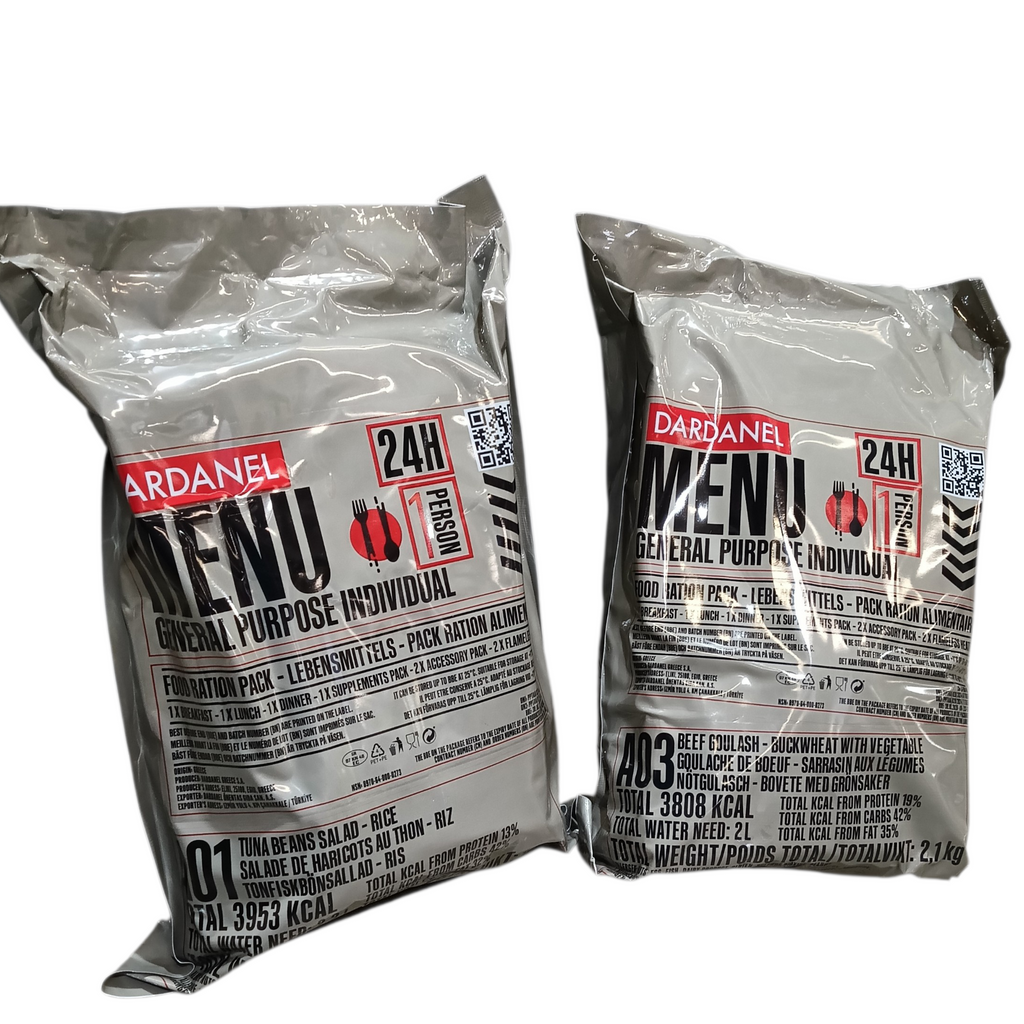 Ration militaire MRE Grecque