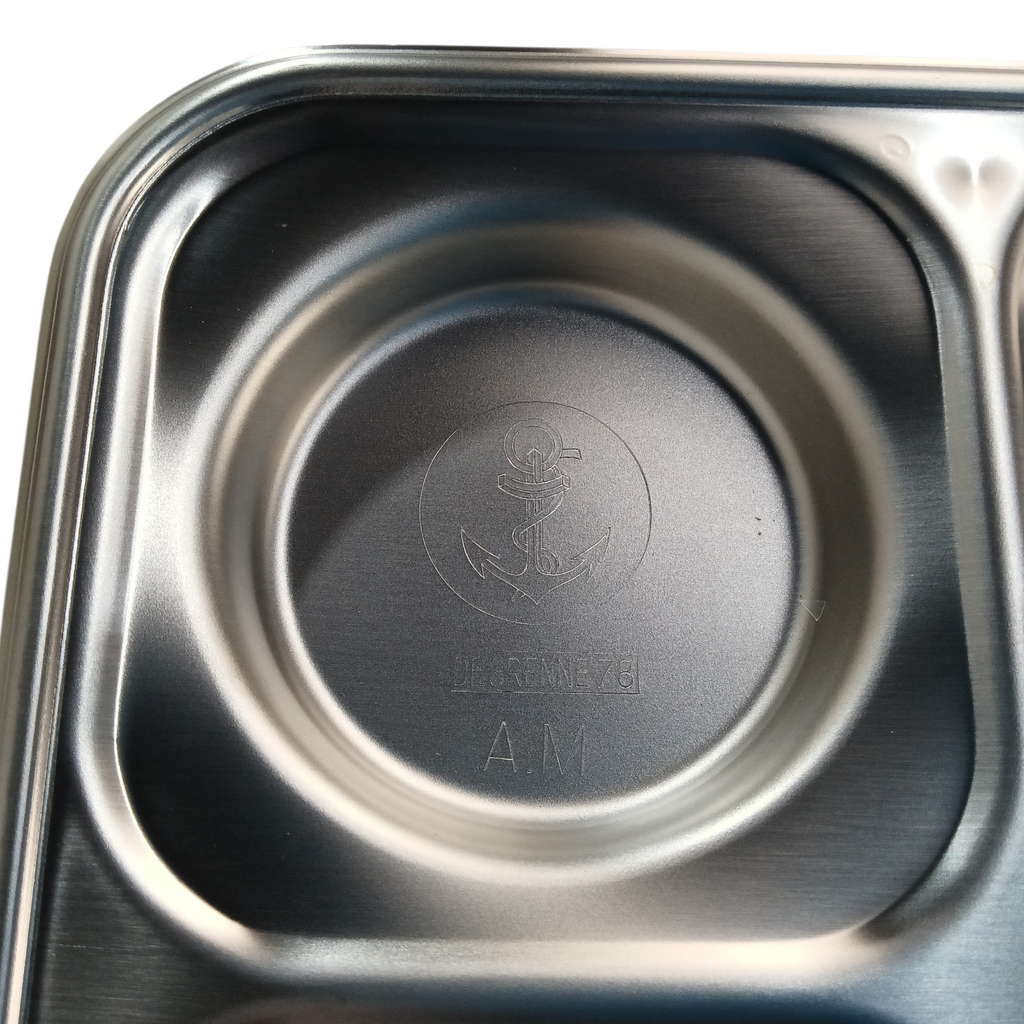 Plateau Repas Compartimenté Marine Nationale – Original Guy Degrenne