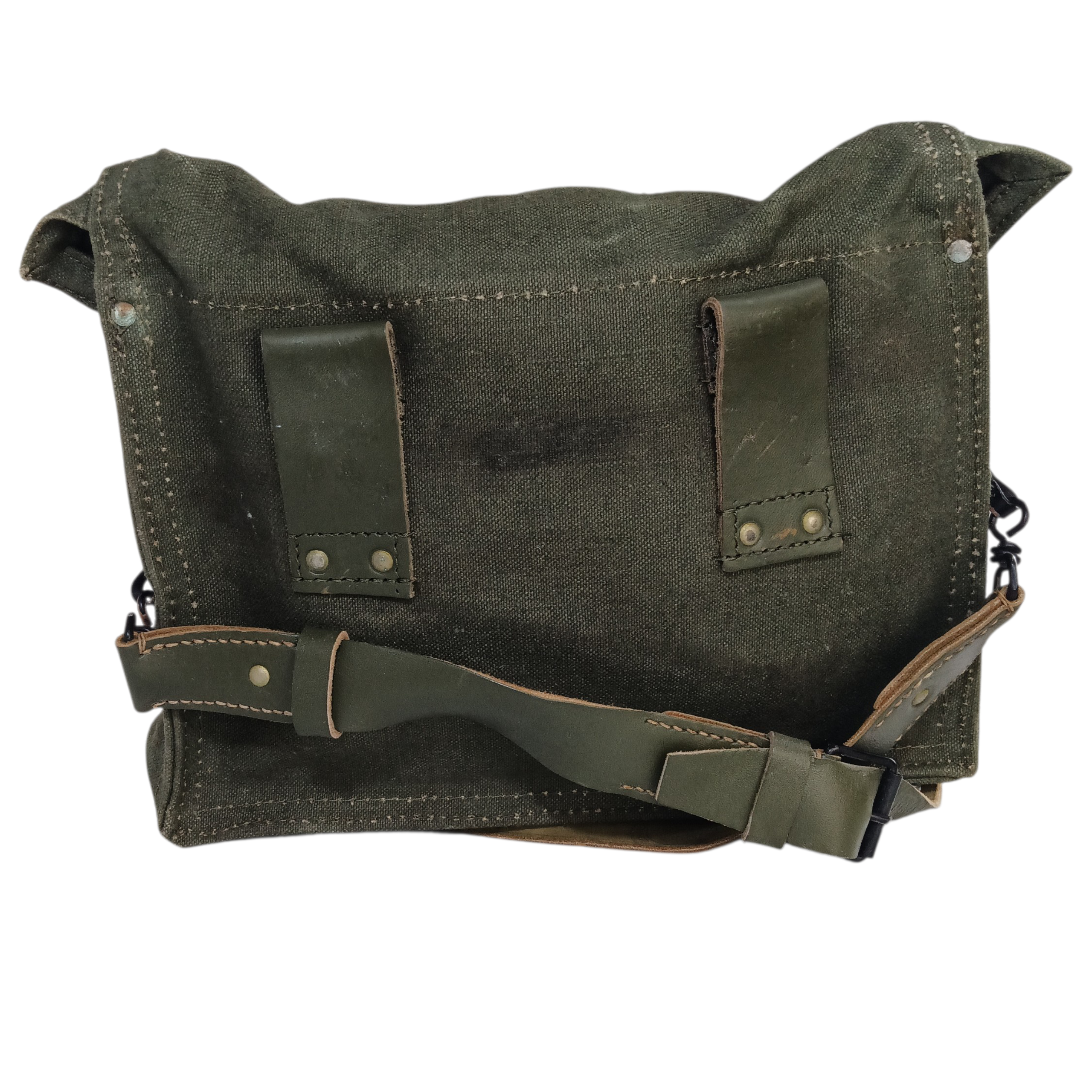 Musette pour FM 24/29 cuir vert