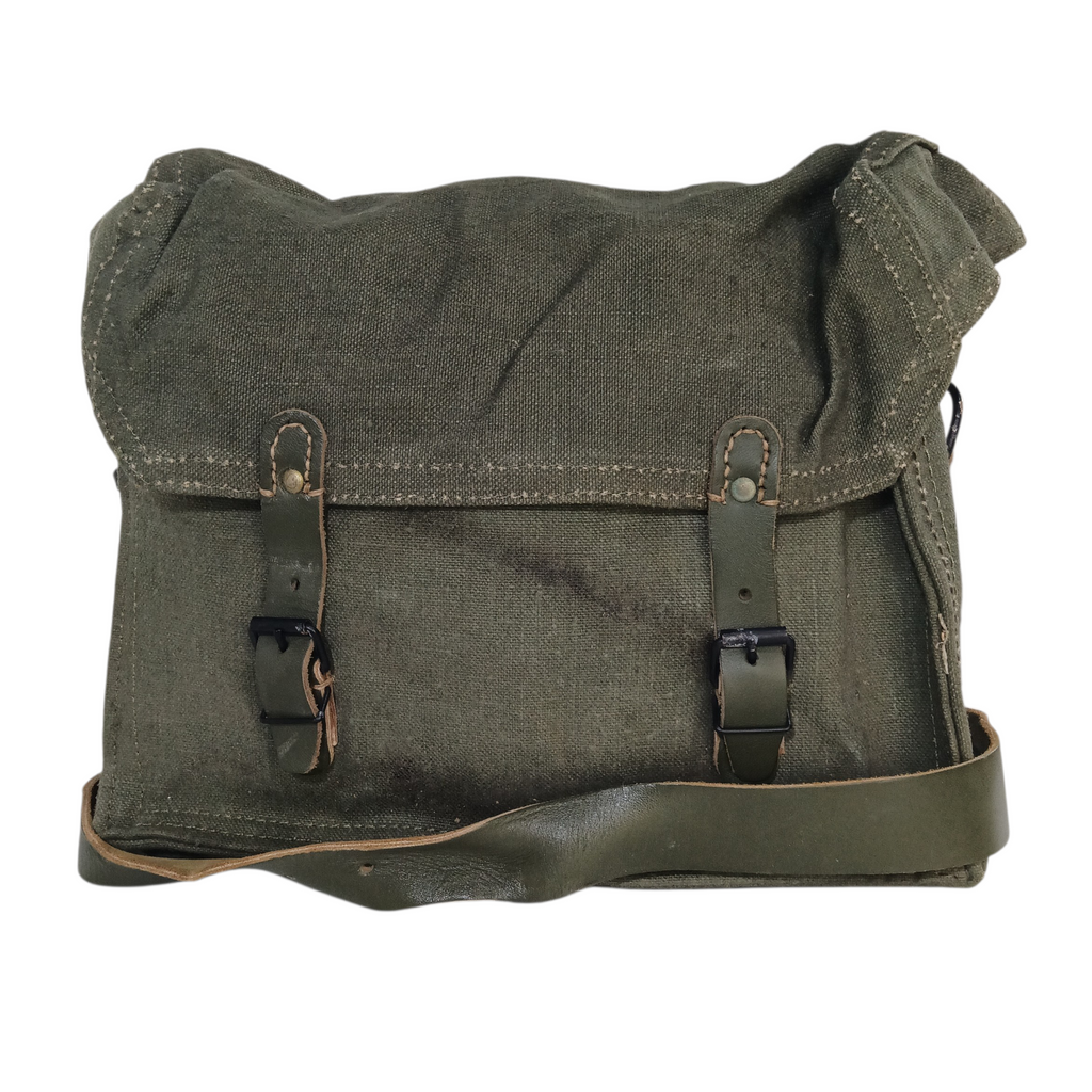 Musette pour FM 24/29 cuir vert