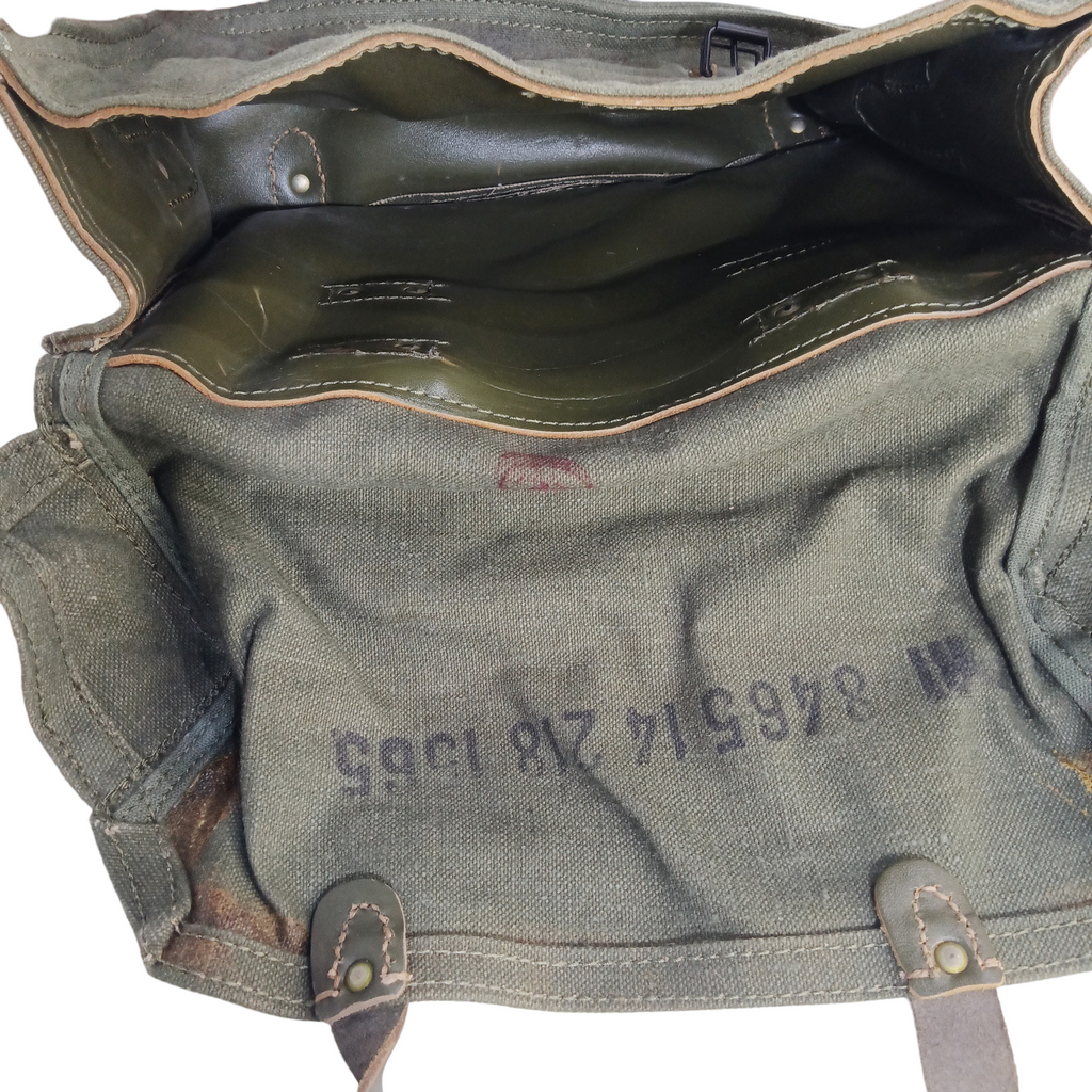 Musette pour FM 24/29 cuir vert