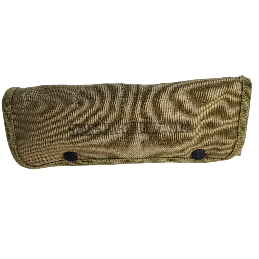 Trousse à outils / nettoyage  " Spare Parts Roll, M14 " US ( vide )
