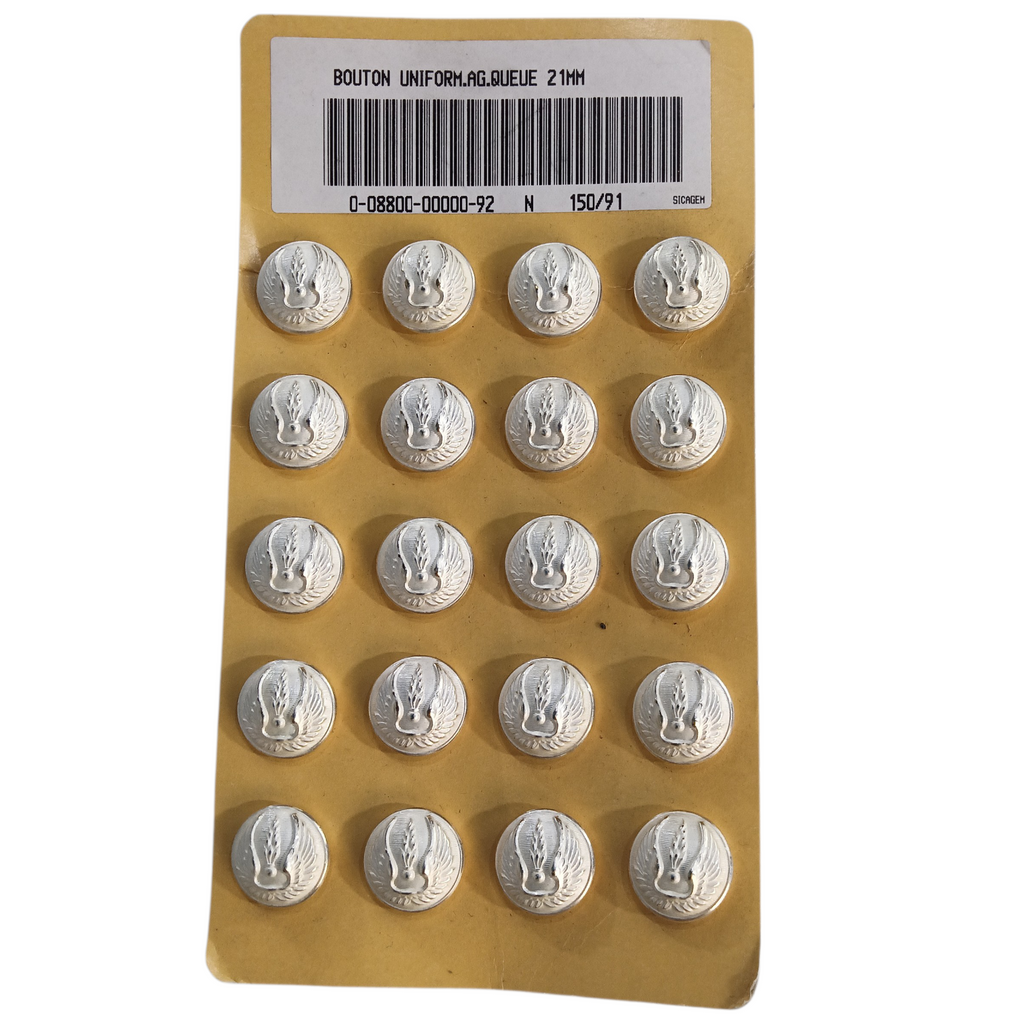 Lot de 20 boutons Gendarmerie de l'Air
