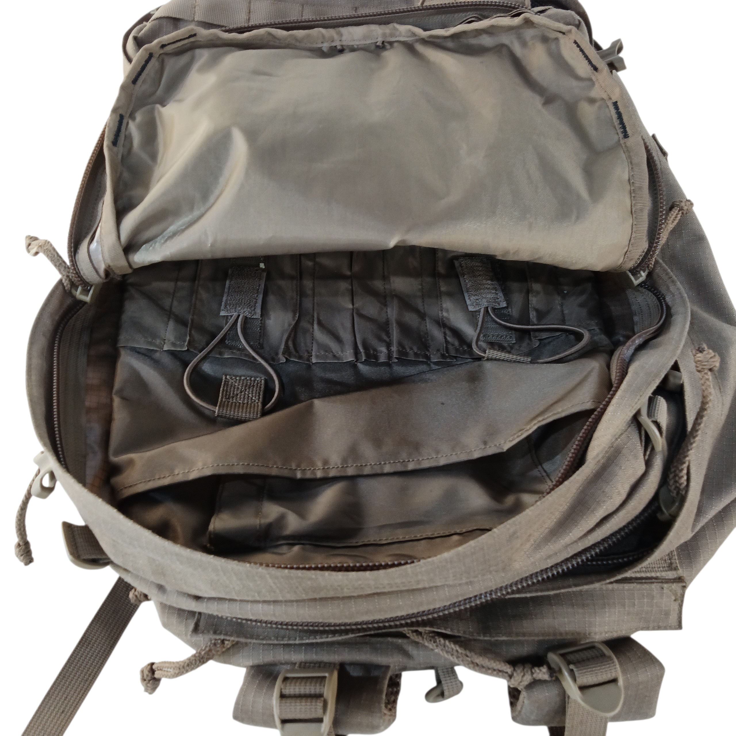 Sac à dos Félin 45L – Avec sursac et poche à eau 3L – Occasion