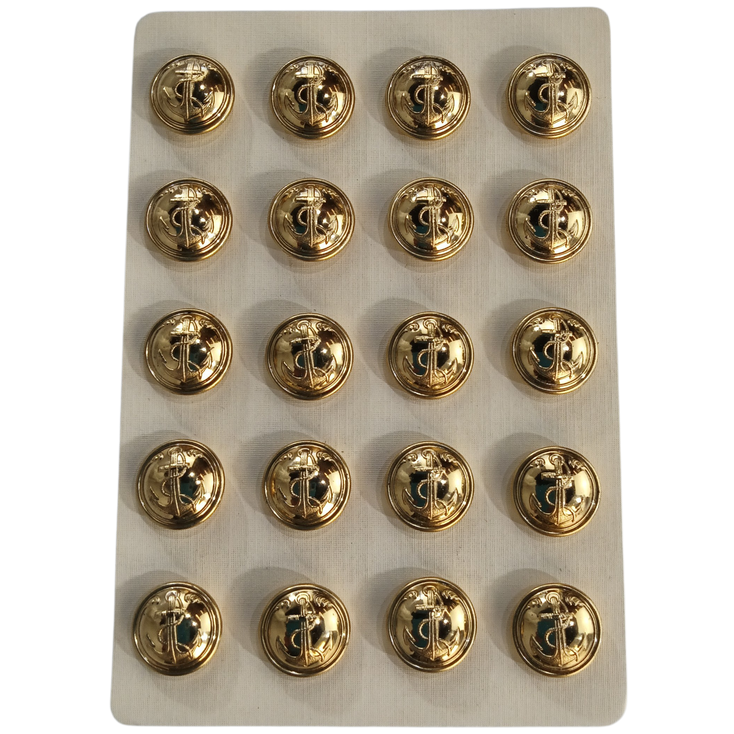 Lot de 20 boutons Troupes de Marine