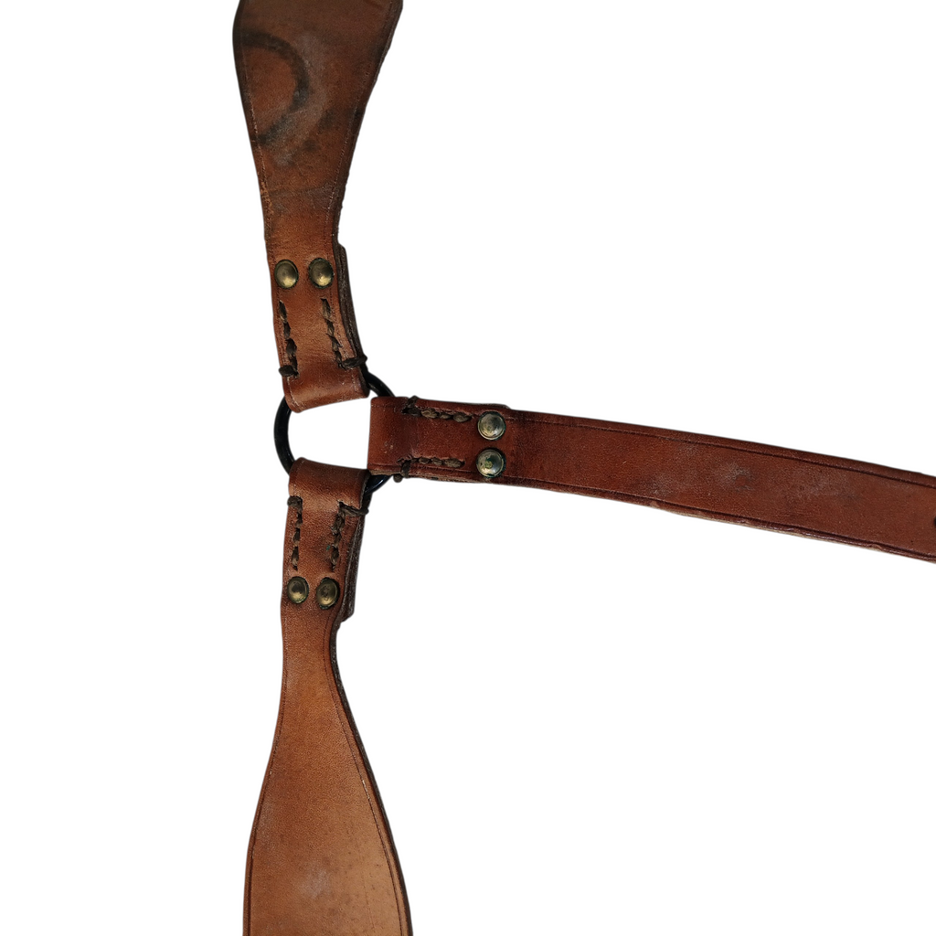 Bretelles de Suspension Cuir Fauve – Guerre d'Algérie