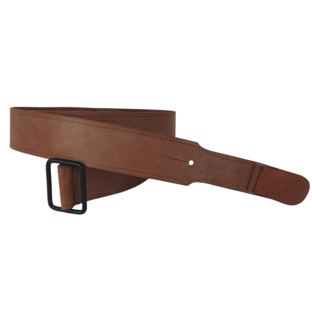 Bretelle de fusil militaire française – Sangle MAS 36/51 cuir fauve