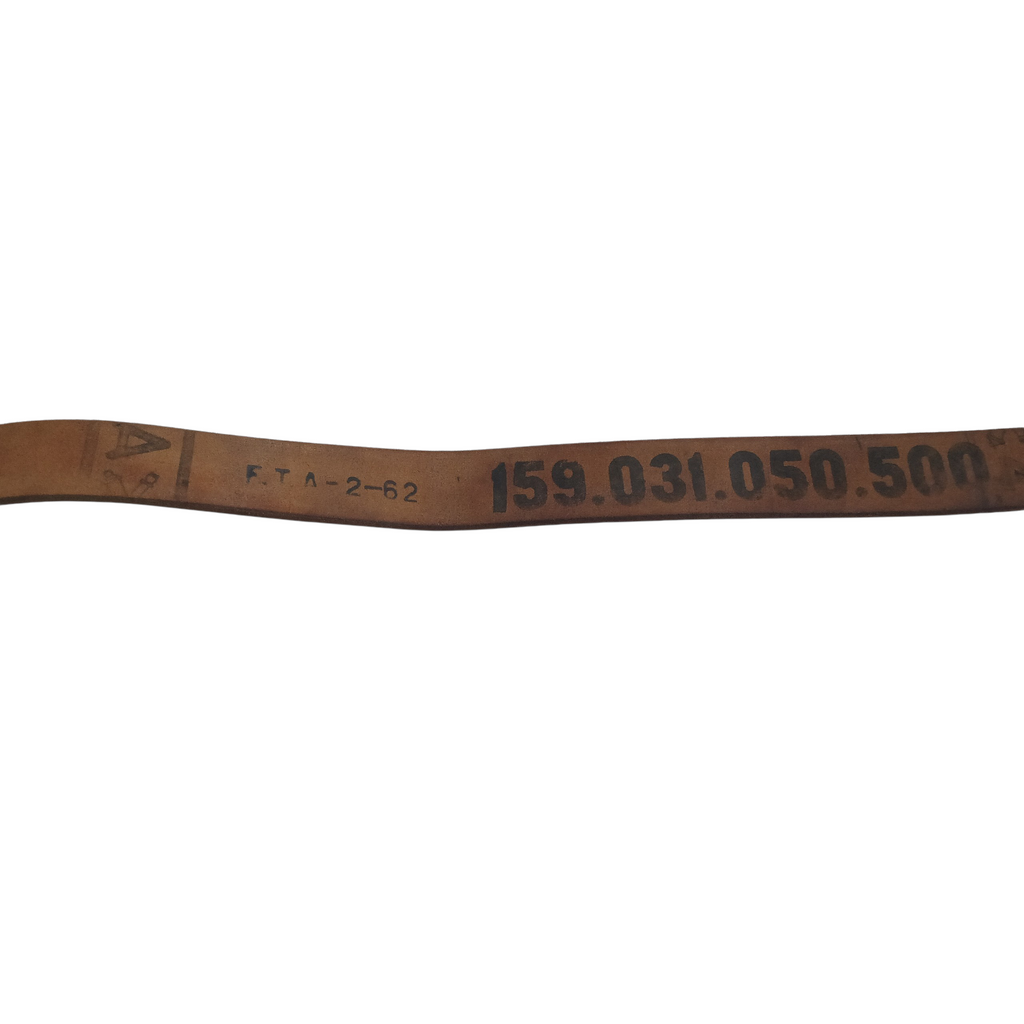 Bretelle de fusil militaire française – Sangle MAS 36/51 cuir fauve