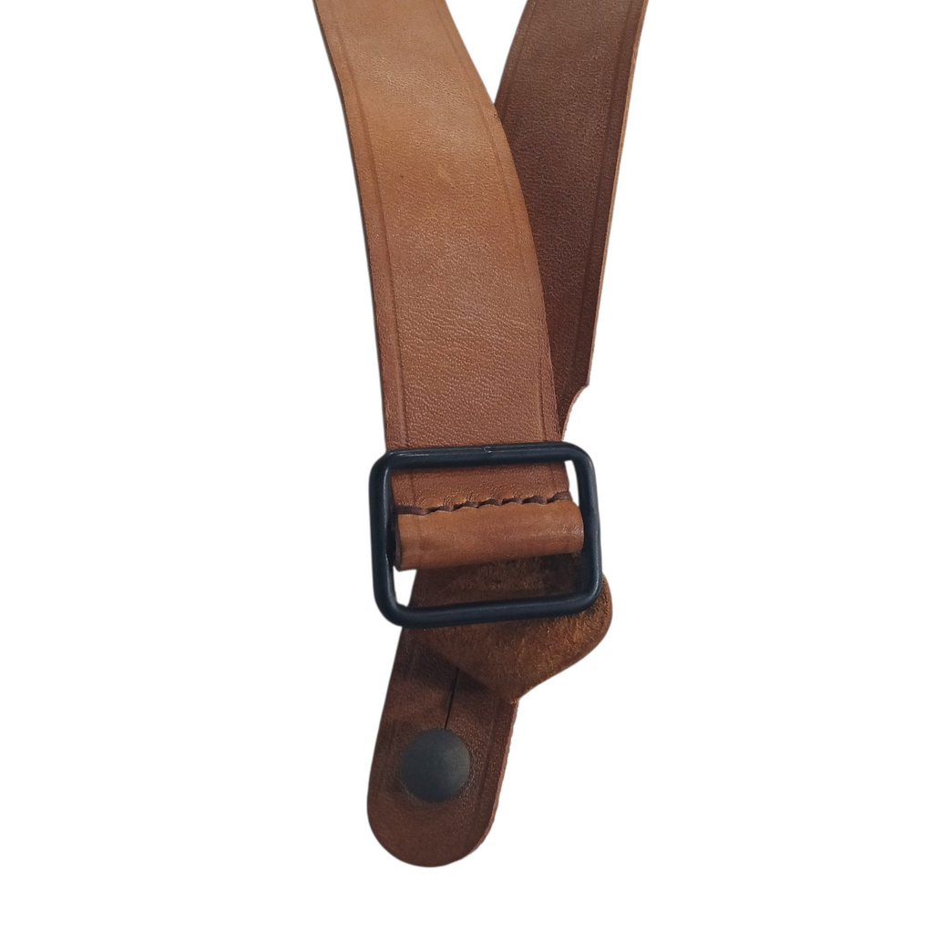 Bretelle de fusil militaire française – Sangle MAS 36/51 cuir fauve