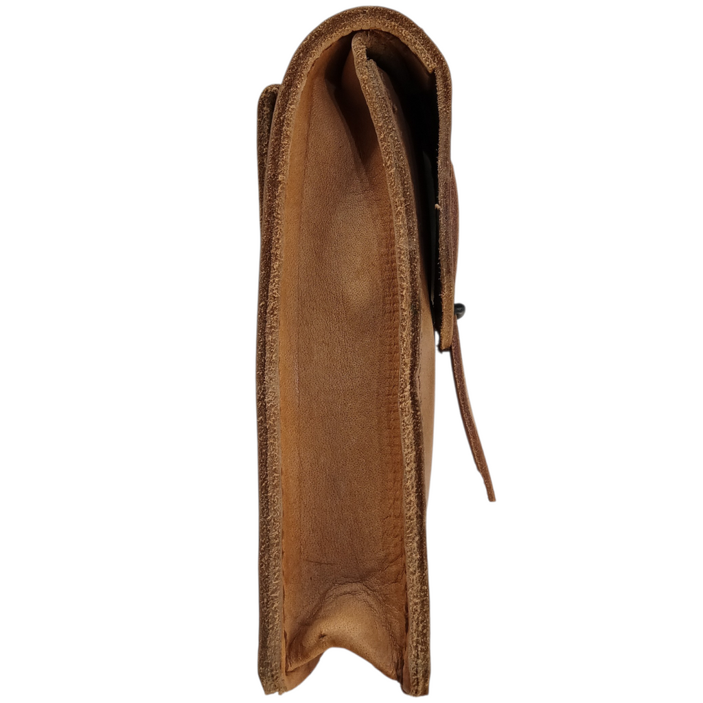 Pochette en cuir militaire – Étui de ceinture
