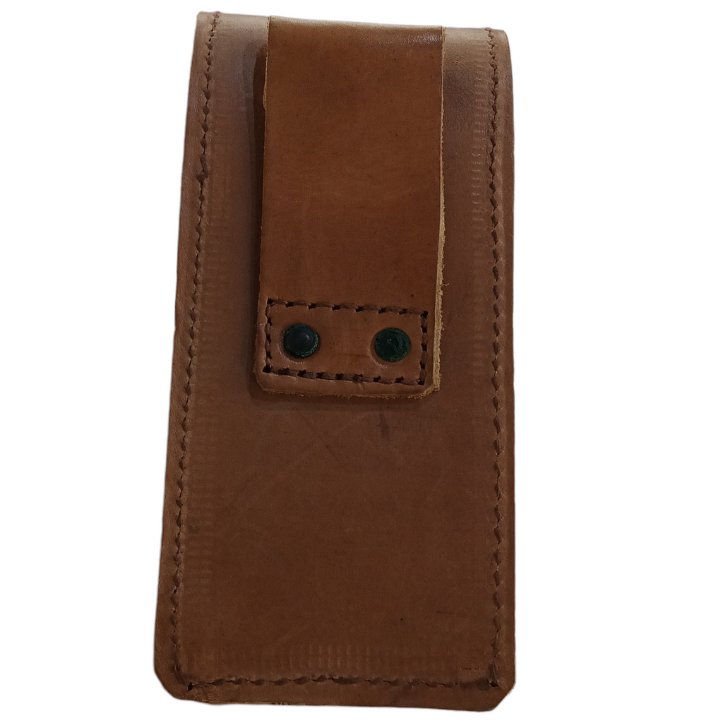 Pochette en cuir militaire – Étui de ceinture