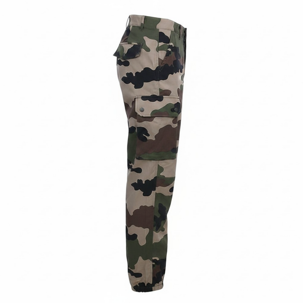 Pantalon Style Treillis F2 – Camouflage Centre-Europe Armée Française