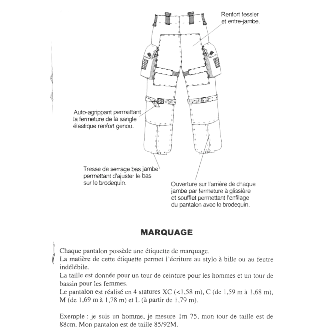 Pantalon de combat Félin T4 CCE Ripstop – Armée française