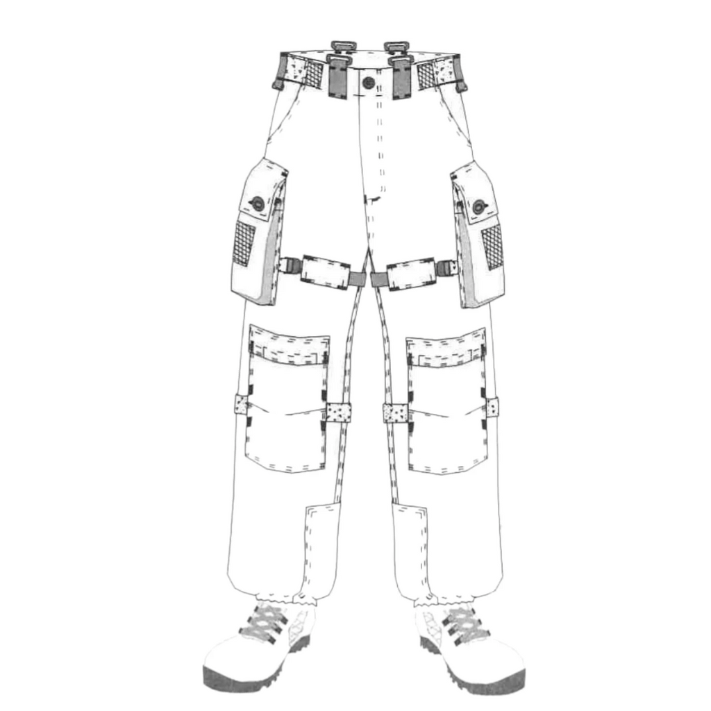 Pantalon treillis de combat CCE satin – Armée française