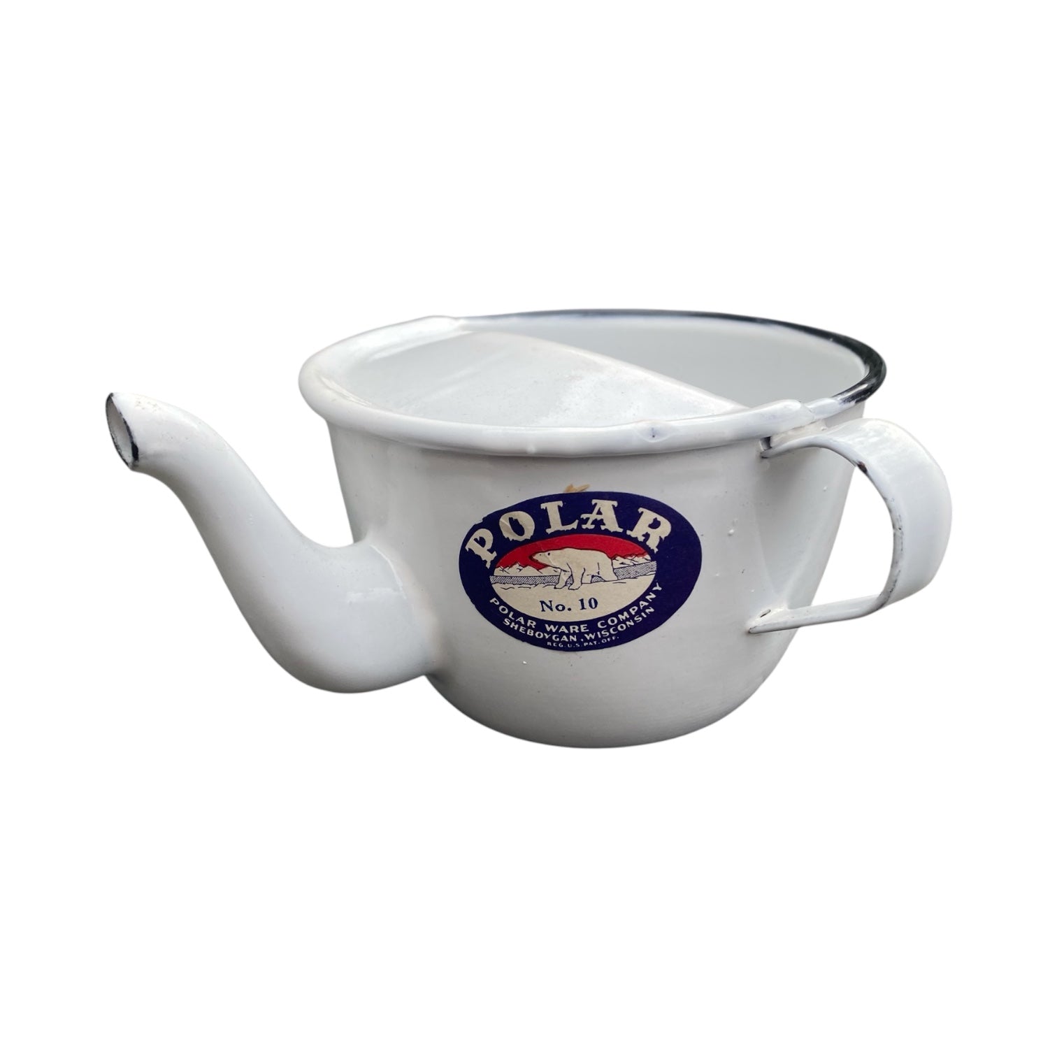 Tasse bec verseur pour malades Polar Ware No.10 – Vintage USA