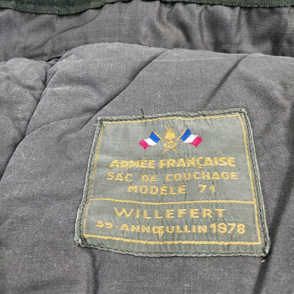 Sac de couchage militaire modèle 71