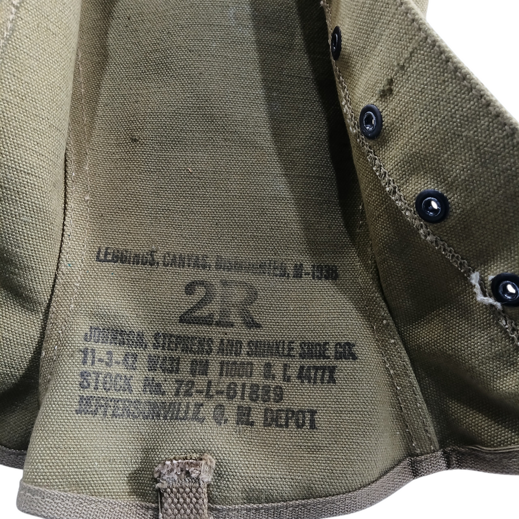 Guêtres US Army M-1938 kaki – Taille 2R
