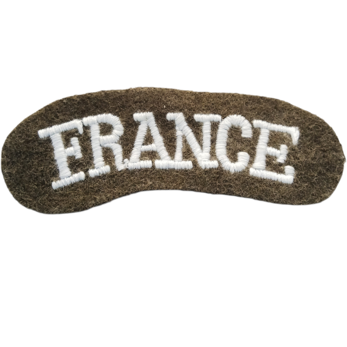 Ecusson title FRANCE Commando Kieffer brodé main à coudre