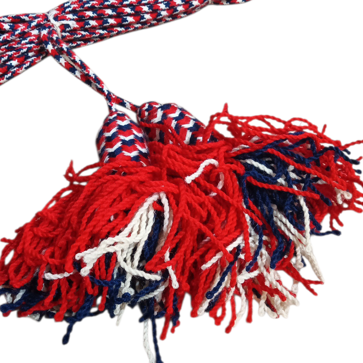 Cordon réglementaire tricolore pour clairon