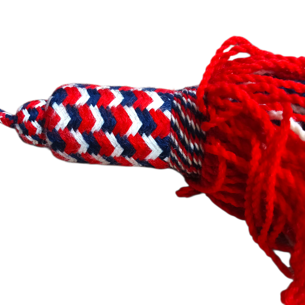 Cordon réglementaire tricolore pour clairon