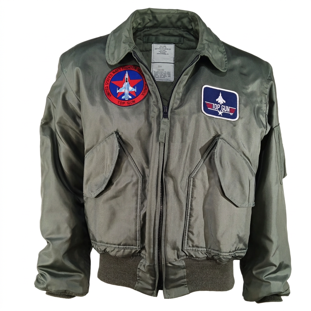 Blouson avec intérieur du col reconstitué
