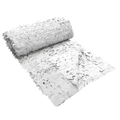 Rouleau filet de camouflage Camo First® Snow blanc/gris, 50m x 150cm, polyester Oxford 210D, 3D réversible