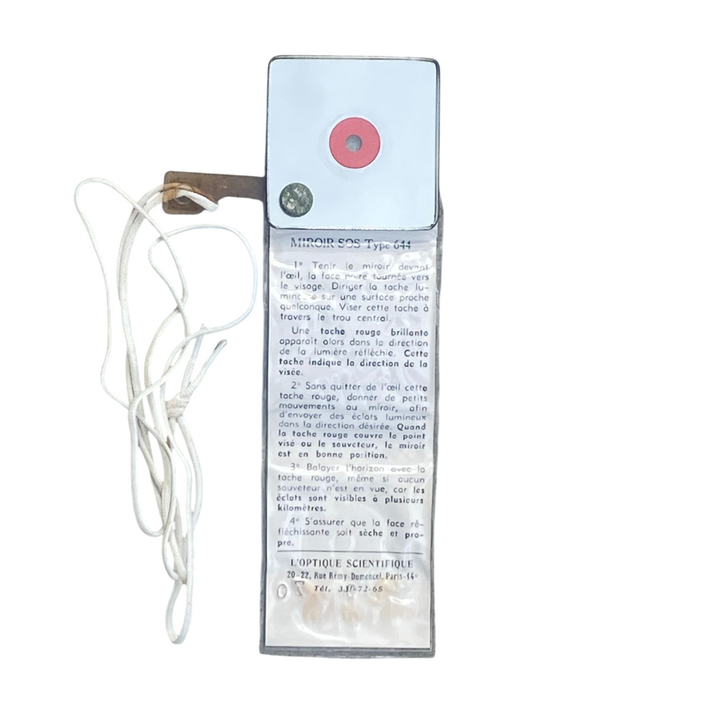 Miroir de signalisation SOS type 644 – Armée française