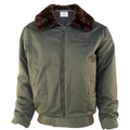 Veste sans cou de mannequin, avec col, tissu intérieur et étiquette réels