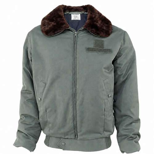 Veste sans mannequin avec la bonne teinte vert gris clair