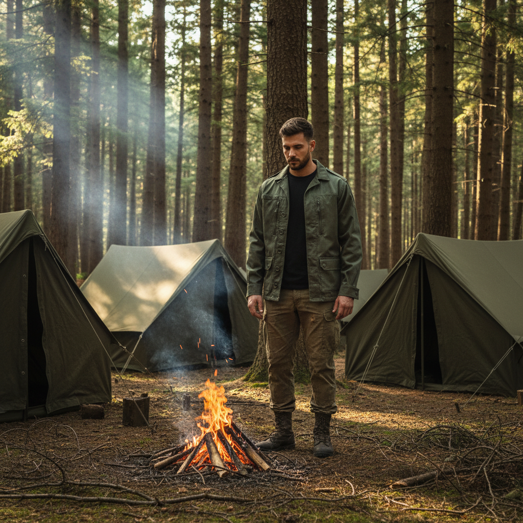 Veste type F2 – Forêt Camp Carré