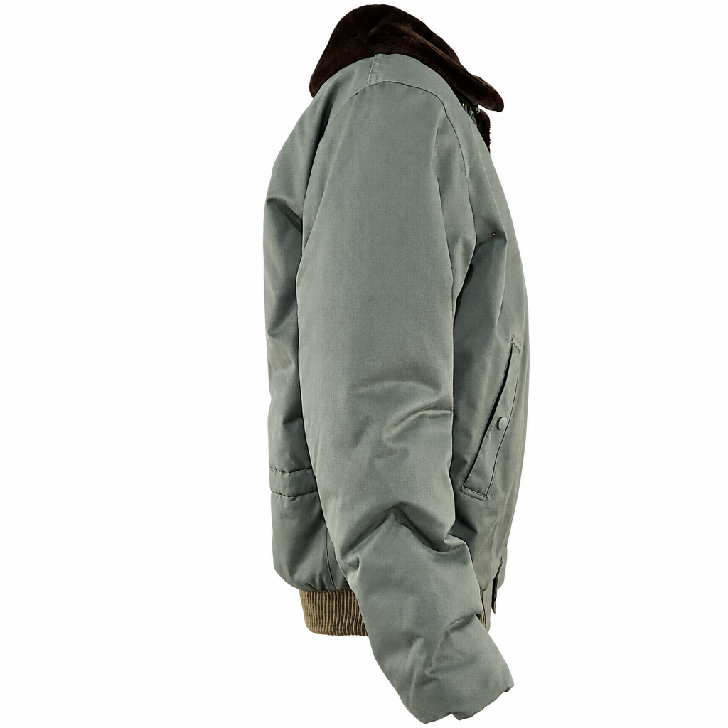 Veste vue de côté
