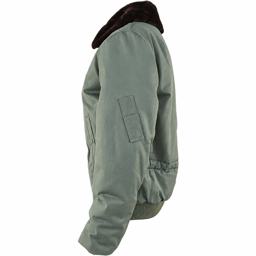 Veste vue de trois-quarts